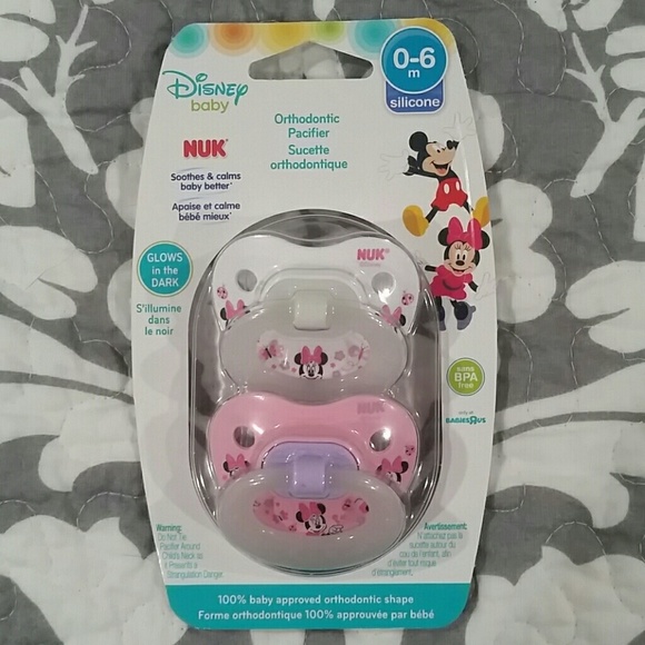 Nuk Disney Accessories Ntw 2pk Disney Baby Nuk Pacifiers Poshmark